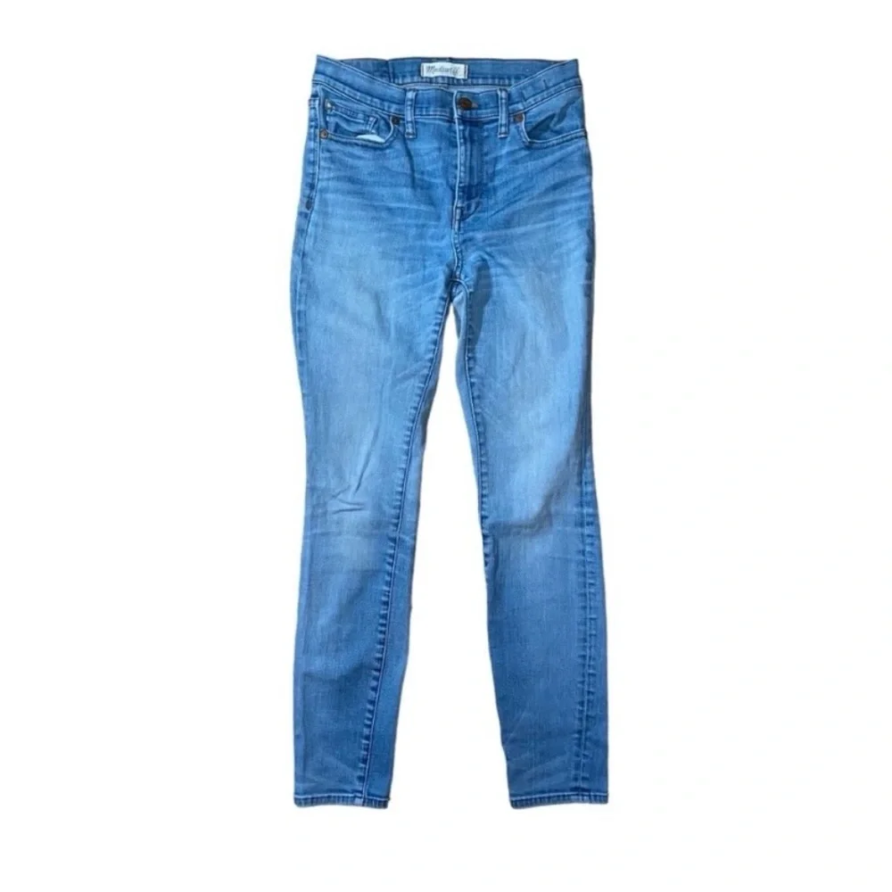 Madewell High Rise Skinny Jeans Size 27 Stretch Denim - Picture 2 of 5